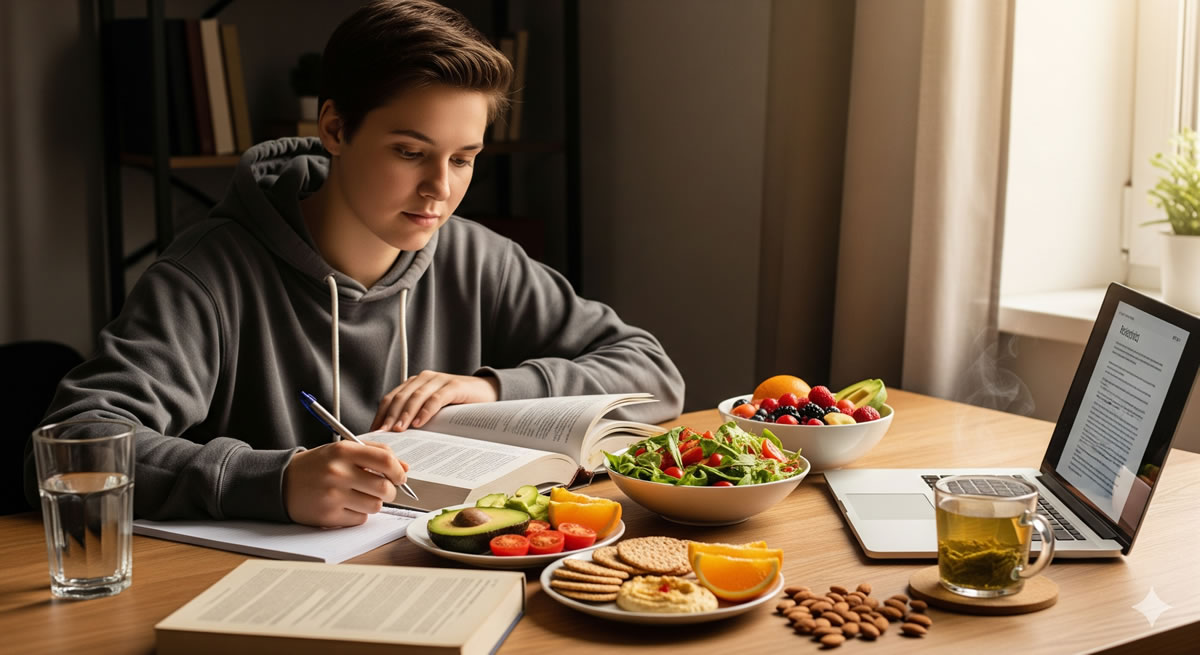 Como a alimentação influencia no rendimento e concentração dos estudantes